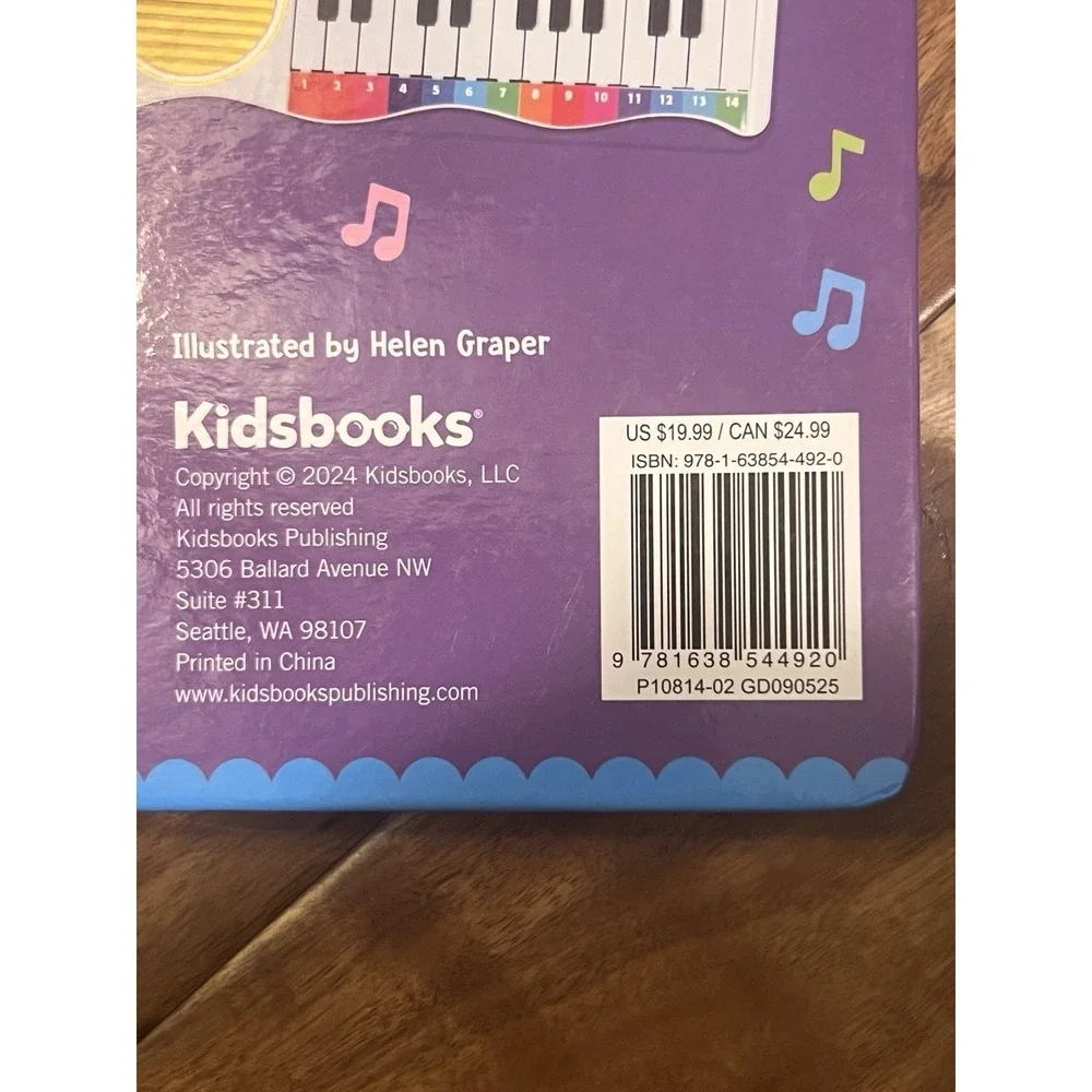 My First Piano Book Lot of 3 Children's Silly Songs Classical Music Sound Books